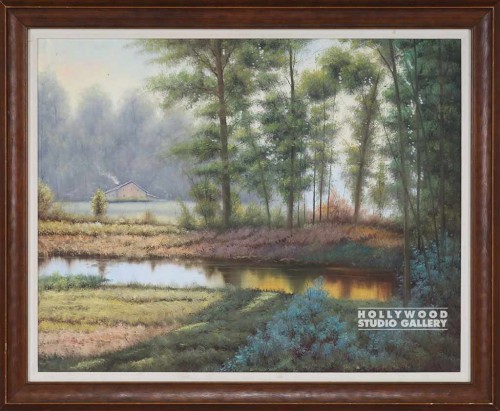 35X42 TRILLO SOFT TREES-STREAM/ BRN