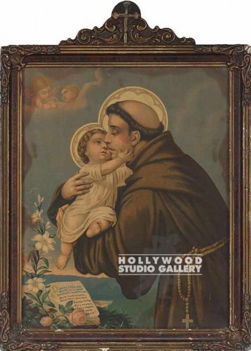 23x19 Friar w/Child