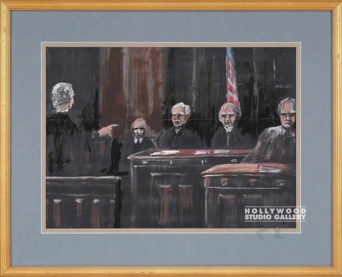 29x35 Judges/Legal/Gold Frame
