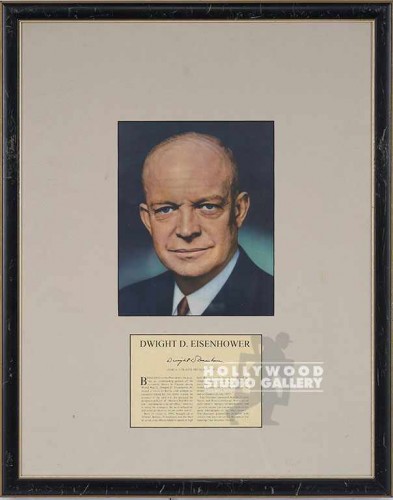 26X21 DWIGHT D.EISENHOWER/PRT.&ARTI