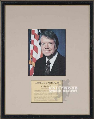 26X21 JAMES E.CARTER JR./PRT. & BIO