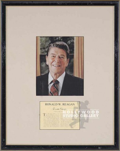 26X21 RONALD W. REAGAN/PORT.& BIO