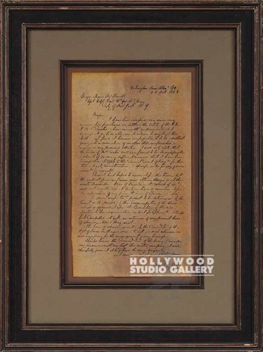 22X16 MCDOWELL LETTER PARCH/FORMAL