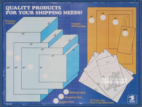 16x21" Shipping Packages/Blue 
