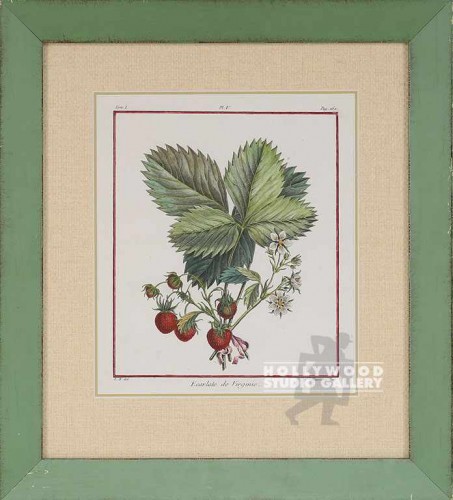17X15 MONCEAU STRAWBERRY/GREEN