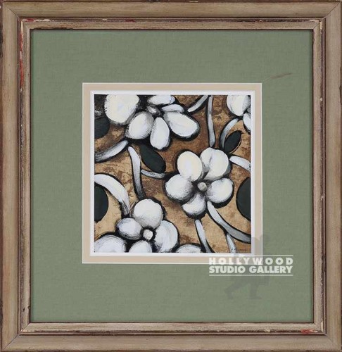 18X18 DAUNCEY YARD 1-RETRO FLORL/LT