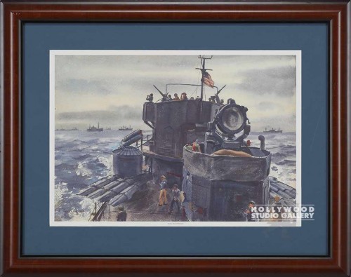 29X37 GENERAL`S QUARTERS-NAVY /WD
