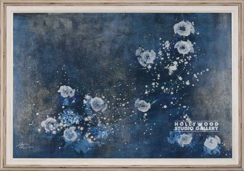 42X60 HARRIS MIDNIGHT BOUQUET/VINTG