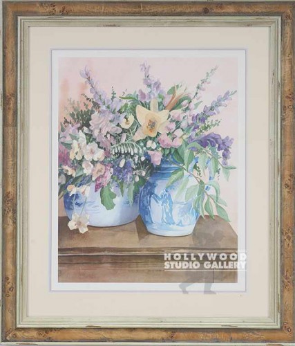 30x26 R.White "Porcealin Bouquet"