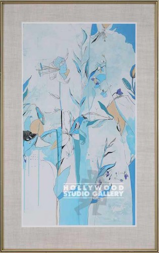 32X20 MARIN FRAG.FOLIAGE2-BLU/BRASS