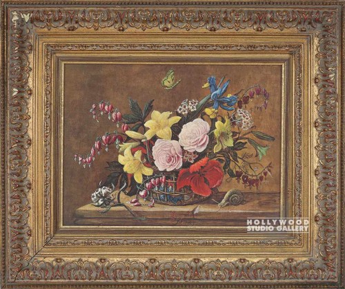 20x25 Traditional/Dark Floral