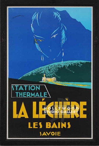 39X26 RETRO AD LA LECHERE BLU FACE
