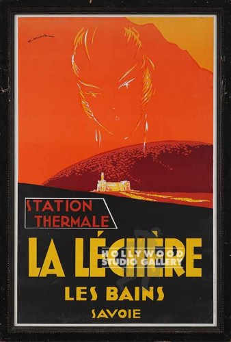 39X26 RETRO AD LA LECHERE -RED FACE