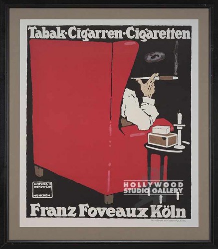 48x42 "Old" Tabak Cigar Ad      CIA