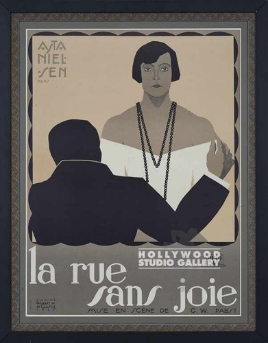 43X34 DECO AD-WOMAN-TANS/DECO-BLK