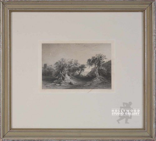 14X16 ORIG.ANTQ.ENGRV.L`SCAPE/SILVR