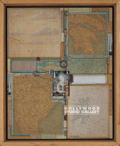 22x18" Rod Slater/Wooden Collage
