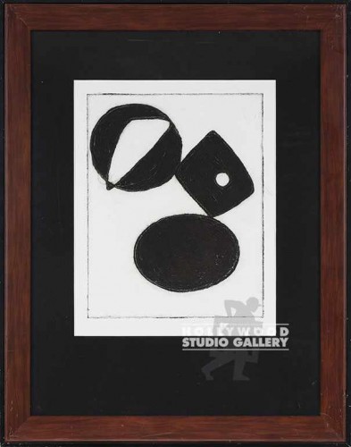 27X21 GILLETTE B/W GEOM.ETCHING/DBL