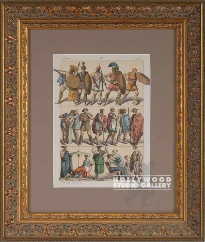 19X16 GLD ORNT FRM/GREEK CSTME (32)