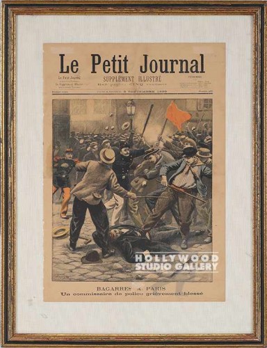 23X17 `LE PETIT JOURNAL` NEWSPAPER