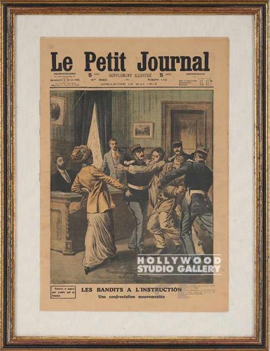 23X17 `LE PETIT JOURNAL` NEWSPAPER
