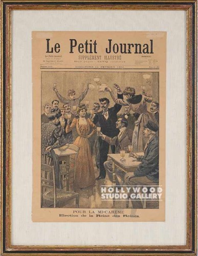 23X17 `LE PETIT JOURNAL` NEWSPAPER