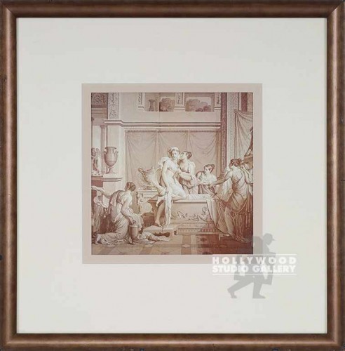 24X24 NEO BATHSCENE-SEPIA-WIDE MAT