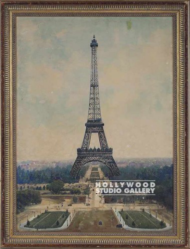 34x26" Eiffel Tower Painting