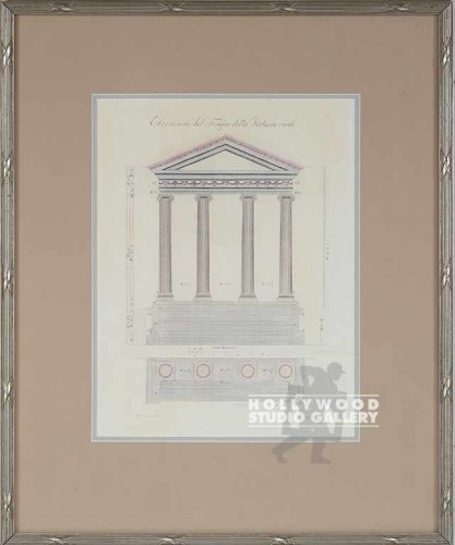 20X17 ARCHIT`L ENGRAV/CRISS-CROSS