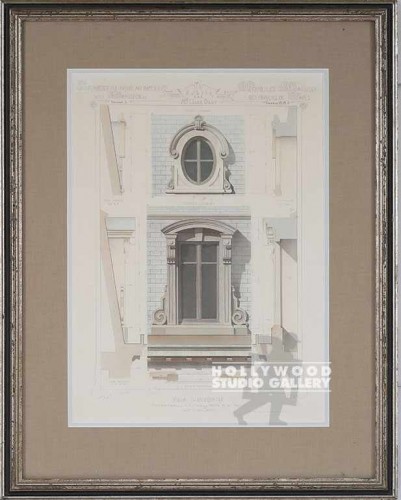 22X17 ANTQ.ARCHIT.WINDOWS/SLVR-BLK