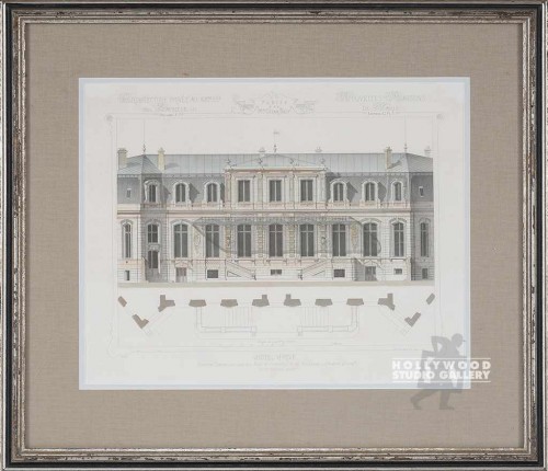 18X21 ANTQ.ARCHIT.FACADE/SLVR-BLK
