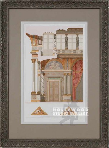 33X25 ARCHIT.FACADES-ARCHES/GRY ORN