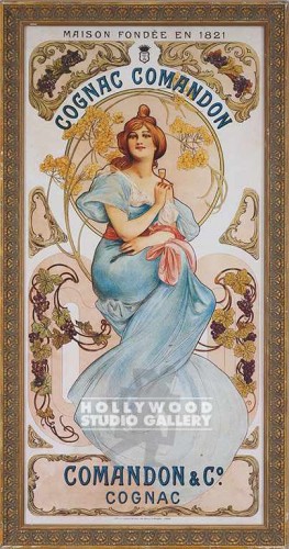 45X24 NOUVEAU LADY-COGNAC AD/TAN