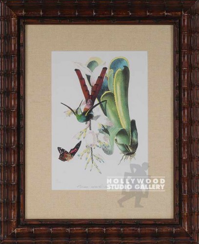 27X21 HUMMNGBRD-BOTANICAL/3"BAMBOO