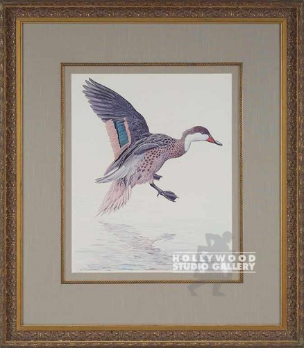 36X31 FORMAL BIRD-TANICAL/ORN GOLD