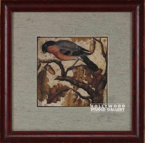 12X12 CICALA FROSONE BIRD/MAHOG