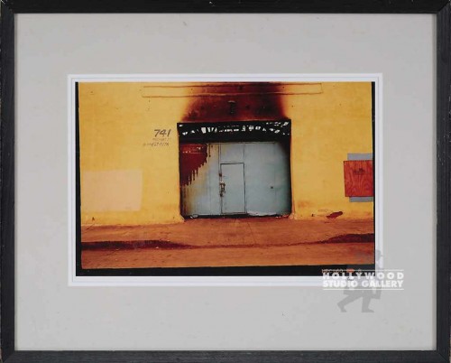 19X24 ELLIOTT ORANGY BURNT DOOR 741