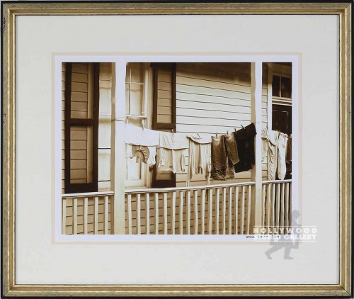 19X22 D.SMITH SEPIA WASHDAY-PORCH/