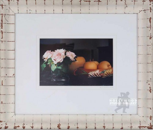 16X18 RF PINK ROSES-APPLES FOTO/WHT