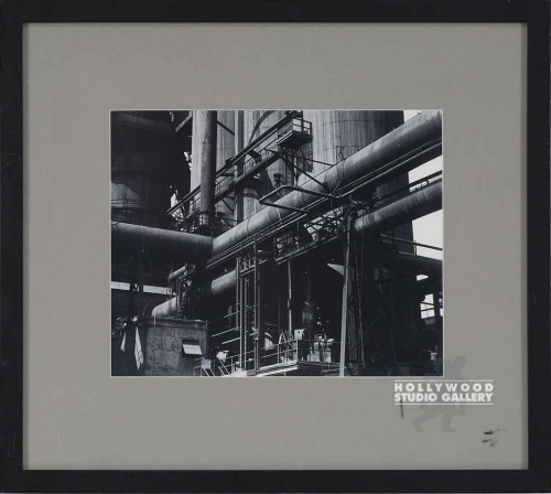 16X18 B/W FACTORY DETAIL-MATTED/BLK
