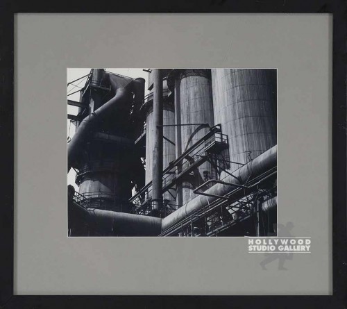16X18 B/W FACTORY DETAIL-MATTED/BLK