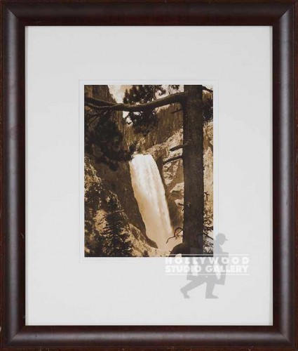 24X21 SMITH SEPIA YELLOWSTONE FALLS