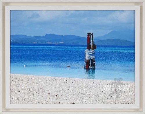 19X24 D.SMITH BLUE SEA MOURING/2WHT