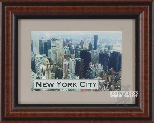8X10 BRWN FRM/POST CARD/NEW YORK