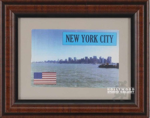 8X10 BRWN FRM/POST CARD/NEW YORK