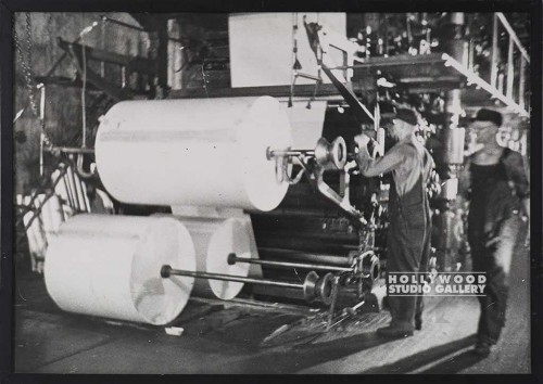 B/W Large Printing Press