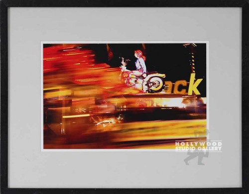 20X25 DE SORT FAIR-MOTORCYCLE GIRL