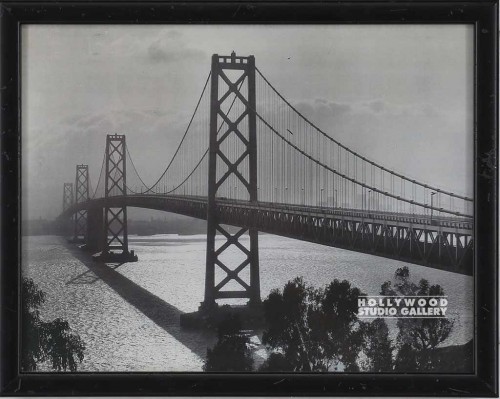 12X9 B/W GOLDEN GATE BRIDGE