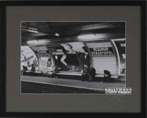 16x20 Fowler B/W Paris Subway