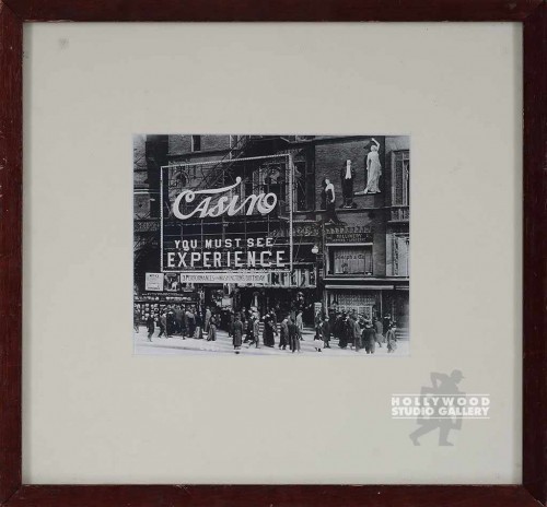 17X18 SEPIA NY CASINO THEATRE/MAHOG